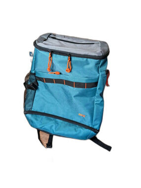 Mier 35L Teal Gray Basketball Backpack w/ Shoe & Ball Compartments